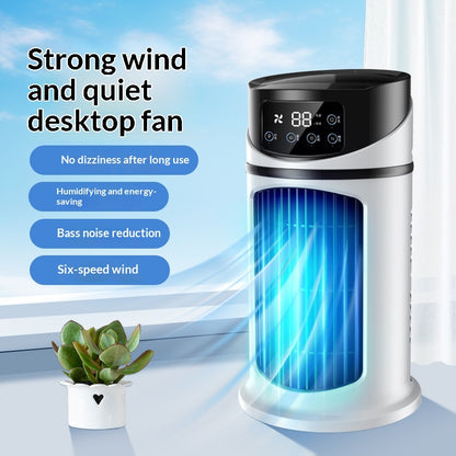 Portable Air Conditioner USB Mini Air Conditioner Air Cooler Fan Water Cooling Fan Air Conditioning Air Cooler for Home Office