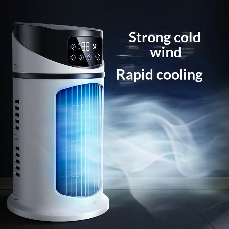 Portable Air Conditioner USB Mini Air Conditioner Air Cooler Fan Water Cooling Fan Air Conditioning Air Cooler for Home Office